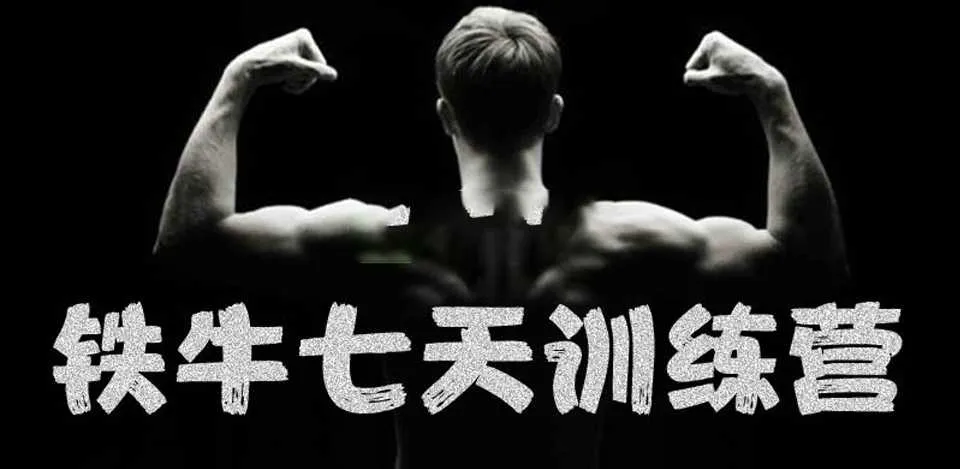 图片[1]-7天性能力训练营 铁牛7天训练营视频课程+资料-元气ACG-绅士游戏下载基地！