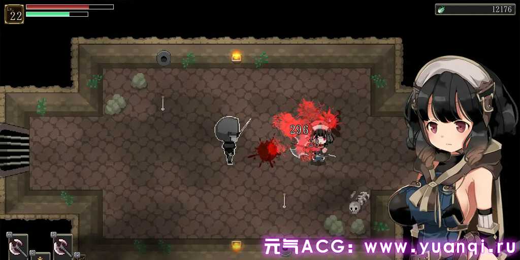 图片[2]-暗黑的克罗薇 V1.03 DARK OF CHROE 官方中文步兵PC版