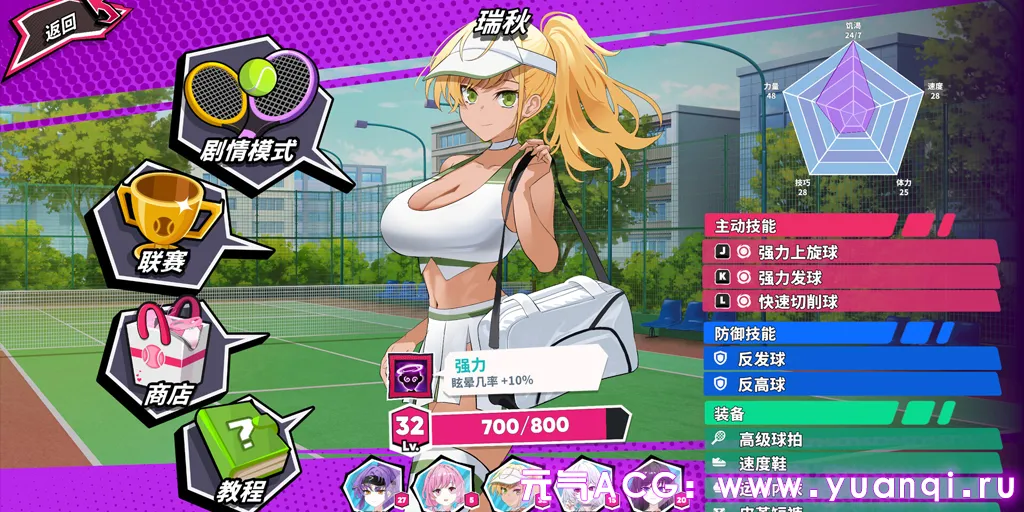 图片[3]-网球天使EX Ver1.0 PC官中版 Love Saga Tennis Angels EX-元气ACG-绅士游戏下载基地！