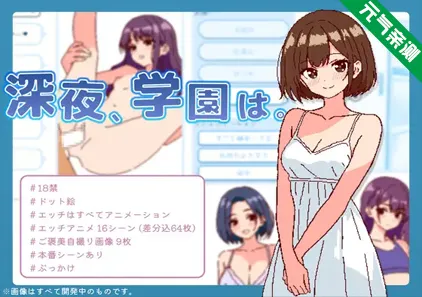 深夜学园 Ver1.1.0 官中PC版 深夜、学園は。 深夜，学校。-元气ACG-绅士游戏下载基地！