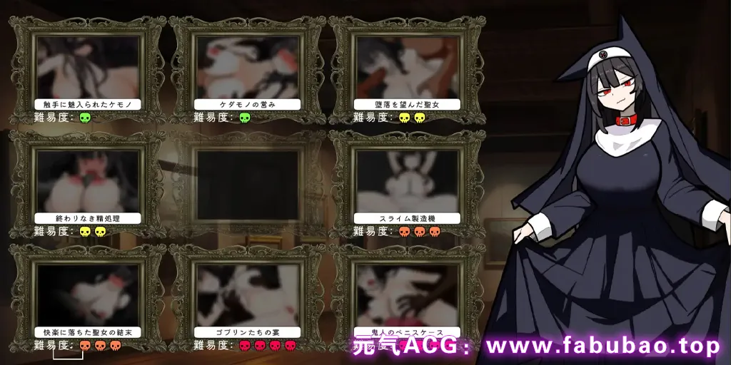 图片[2]-艾琳的冒险 ~猎犬修女与奇妙的美术馆～ Ver1.1 双端PC+安卓原版 ローグオブアイリン〜猟犬シスターと奇妙な美術館〜-元气ACG-绅士游戏下载基地！